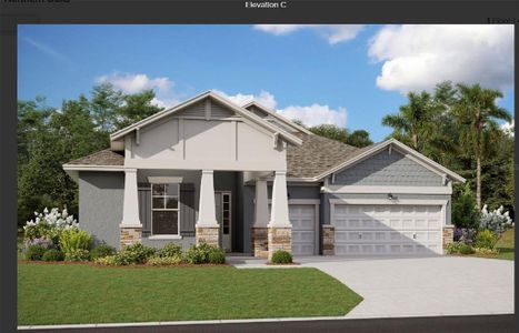 New construction Single-Family house 7469 Sea Manatee St, Parrish, FL 34221 Arlington- photo 0