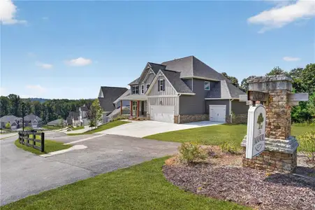 New construction Single-Family house 2520 Parkside Wy, Gainesville, GA 30507 plan Wesley 3-Car - image