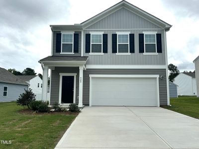 New construction Single-Family house 956 Rift Valley Drive, Zebulon, NC 27597 Voyager- photo 0