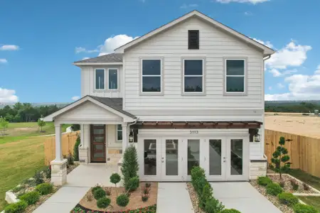 New construction Single-Family house 3113 Canyon River Ln, Georgetown, TX 78628 plan Bristol - image