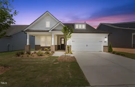 New construction Single-Family house 2421 Forsythia Trl, Fuquay Varina, NC 27526 plan Mystique - image