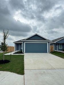 New construction Single-Family house 23553 Iron Lantern Wy, Elgin, TX 78621 Idlewood- photo 0