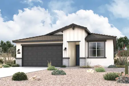 New construction Single-Family house 1641 E Demain Dr, Casa Grande, AZ 85122 plan Heron - image