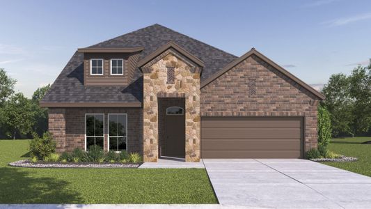 New construction Single-Family house 1716 Sabina Dr, Princeton, TX 75407 plan Ivery - image