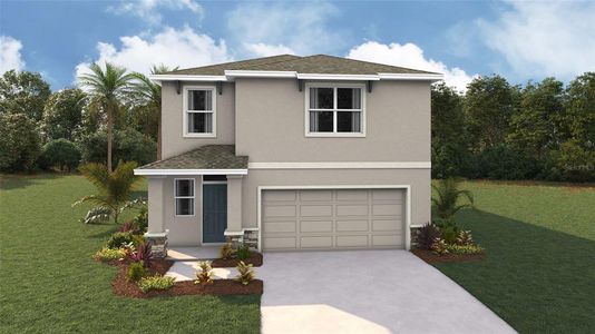 New construction Single-Family house 10461 Tucker Rd, Weeki Wachee, FL 34613 plan Darwin - image