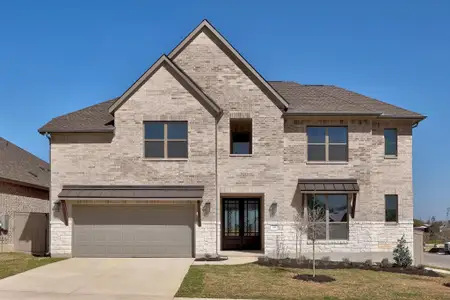 New construction Single-Family house 141 Cloverton Cres, Hutto, TX 78634 plan The Naples II - image