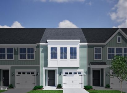 New construction Townhouse house 128 Fideaux Blvd, Unit 255, Raleigh, NC 27603 null- photo 0