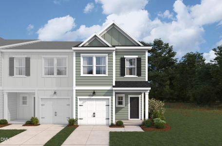 New construction Townhouse house 5028 Silver Brook Rd, Durham, NC 27703 - image