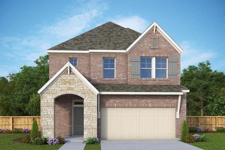 New construction Single-Family house 2565 Four Roses Drive, Lewisville, TX 75056 The Jester- photo 0