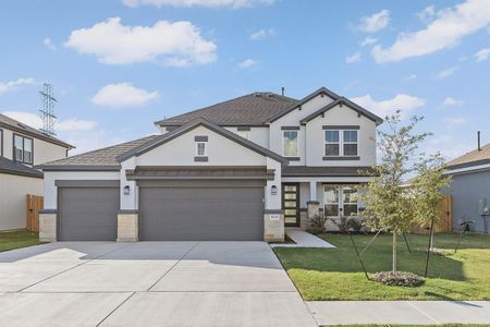 New construction Single-Family house 19124 Ariel Elena Wy, Pflugerville, TX 78660 plan Bennington - image