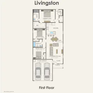 New construction Single-Family house 2311 Roundstone Wy, Princeton, TX 75407 plan Livingston - image