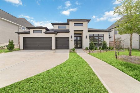 New construction Single-Family house 5511 Holly Hollow Ln, Fulshear, TX 77441 Design 3391W- photo 0