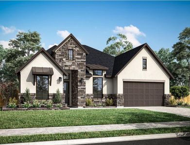 New construction Single-Family house 28406 Briar Springs Dr, Spring, TX 77386 plan Brentwood - image