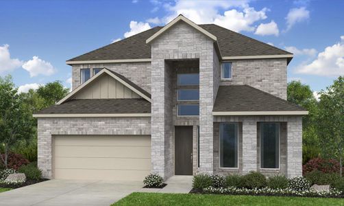 New construction Single-Family house 223 Belmont Wy, Cedar Creek, TX 78602 plan Piedmont - image