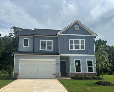 New construction Single-Family house 124 Ruby Robin Dr, Jefferson, GA 30549 plan Amherst - image