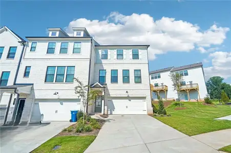 New construction Townhouse house 67 Wilder Ridge Wy, Lawrenceville, GA 30044 plan Forsyth - image