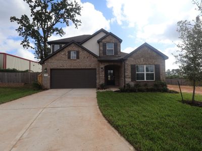 New construction Single-Family house 180 Wasatch Peaks Wy, Willis, TX 77378 plan Barbosa - Smart Series - image
