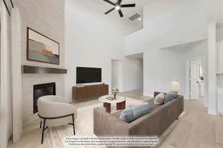 New construction Single-Family house 3101 Creekhollow Ct, Denton, TX 76226 plan Rose II - image 6