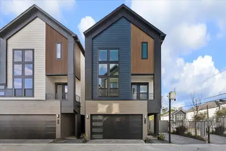 New construction Single-Family house 817 Thornton Rd, Unit E, Houston, TX 77018 plan 9384 - image