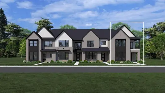 New construction Townhouse house 2804 Yampa Dr, McKinney, TX 75071 - image