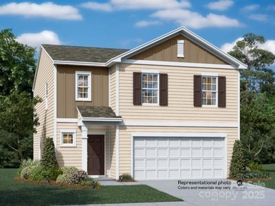 New construction Single-Family house 13011 Hampton Bay Ln, Charlotte, NC 28262 Crane- photo 0