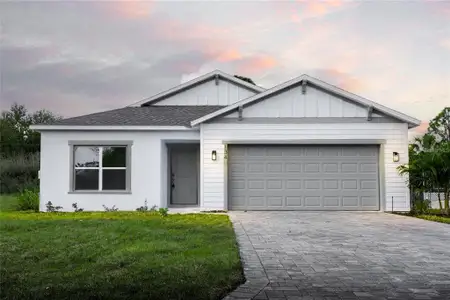 New construction Single-Family house 134 Jade St, Rotonda West, FL 33947 plan Sanibel II - image