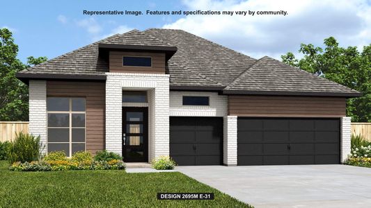 New construction Single-Family house 16227 Darling Lucille Ln, Conroe, TX 77302 plan 2695M - image