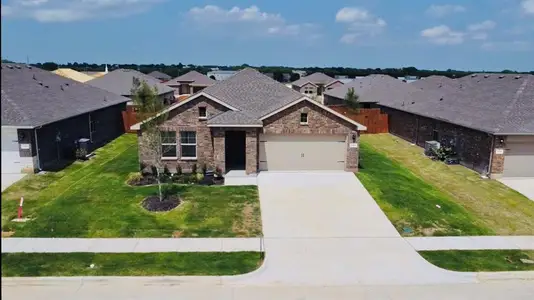 New construction Single-Family house 380 Wildrose Cir, Cleburne, TX 76033 plan TEXAS CALI - image