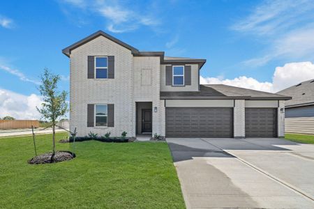 New construction Single-Family house 201 Homestead Ct, Dayton, TX 77535 plan Naples - image