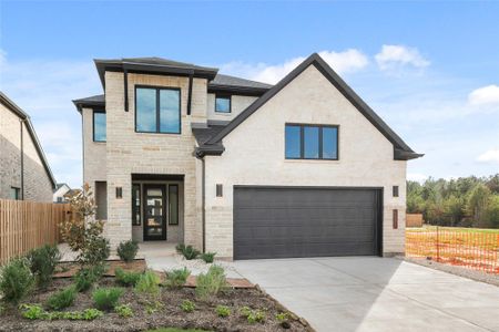 New construction Single-Family house 1931 El Pino St, Todd Mission, TX 77316 plan The Astoria - image