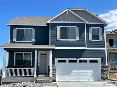 New construction Single-Family house 14092 Black Sedge Circle, Parker, CO 80134 BRIDGEPORT- photo 0