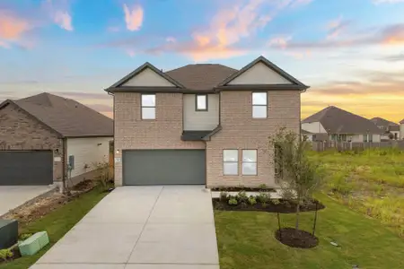 New construction Single-Family house 13801 Ryan Range Ln, Elgin, TX 78621 plan Moore - image