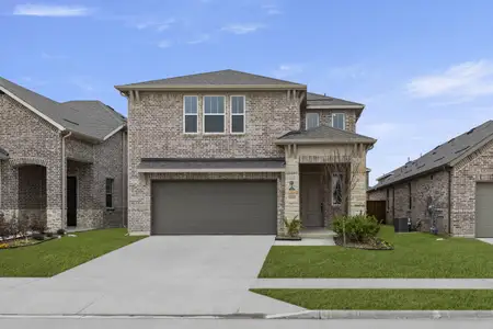 New construction Single-Family house 5821 Laurel Lake Ln, Pilot Point, TX 76258 plan Willett - image