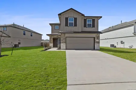 New construction Single-Family house 14668 Clay Ridge Run, San Antonio, TX 78253 plan The Kate - image