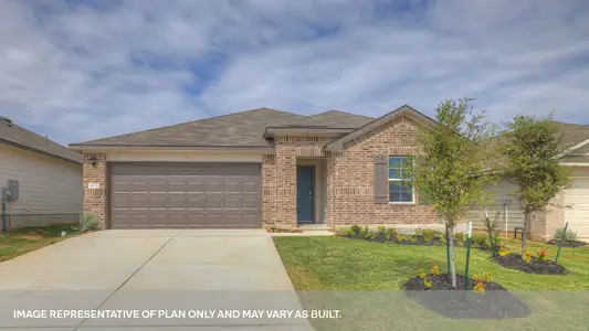 New construction Single-Family house 309 Cottonmouth Ln, Seguin, TX 78155 plan The Lakeway - image