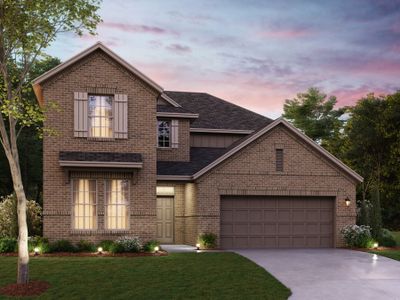 New construction Single-Family house 4005 Whisperwood Rd, Denton, TX 76210 Balcones - Reserve Series- photo 0