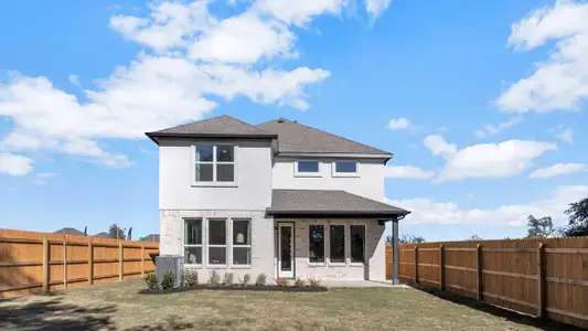 New construction Single-Family house 1932 Crooked Creek St, Leander, TX 78641 plan The Fitzgerald - image