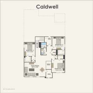 New construction Single-Family house 209 Bristlecone Bnd, Liberty Hill, TX 78642 plan Caldwell - image