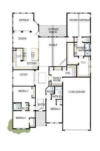 Floorplan – The success of a floorplan is the way you can move through it…You’ll be amazed at how well this home lives…We call it traffic patterns.