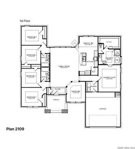 New construction Single-Family house 174 Firewheel Lp, Floresville, TX 78114 plan Rushmore - image