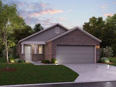 New construction Single-Family house 14128 Zealand Dr, Pilot Point, TX 76258 plan Magnolia - 30' Smart Series - image