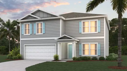 New construction Single-Family house 5568 Hollow Birch Dr, Jacksonville, FL 32219 plan HAYDEN II - image