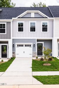 New construction Townhouse house 223 Sweetbay Tree Drive, Wendell, NC 27591 Magnolia- photo 0