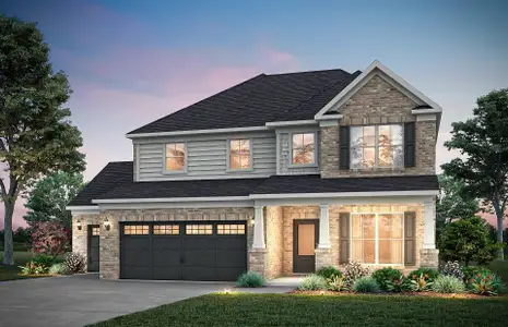 New construction Single-Family house 1764 Little Spring Ln, Dacula, GA 30019 plan Continental - image