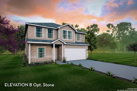 New construction Single-Family house 8934 Chili Bowl, Converse, TX 78109 Rio Grande- photo 0