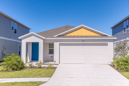 New construction Single-Family house 7711 Peace Lily Ave, Wesley Chapel, FL 33545 Magenta- photo 0