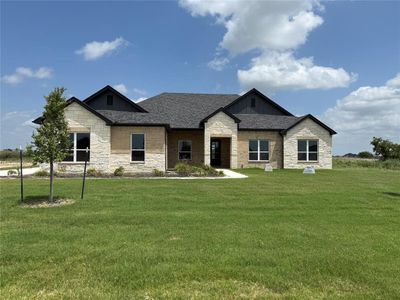 New construction Single-Family house 132 Fan Mill Trl, Weatherford, TX 76085 plan Stockyard - image