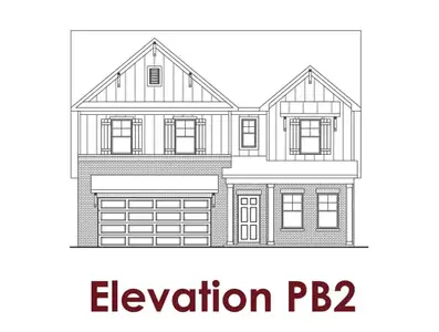 New construction Single-Family house 202 Cantrell View Ct, Cartersville, GA 30120 plan Cove UHP - image