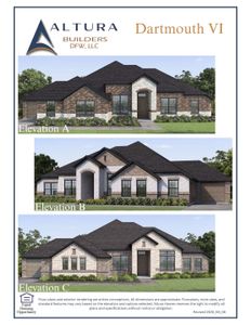 New construction Single-Family house 132 Liv Mdw, Waxahachie, TX 75165 plan Dartmouth VI - image