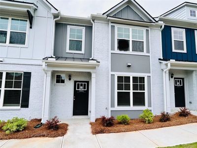 New construction Townhouse house 1806 Emory Lane, Conyers, GA 30013 Evergreen- photo 0